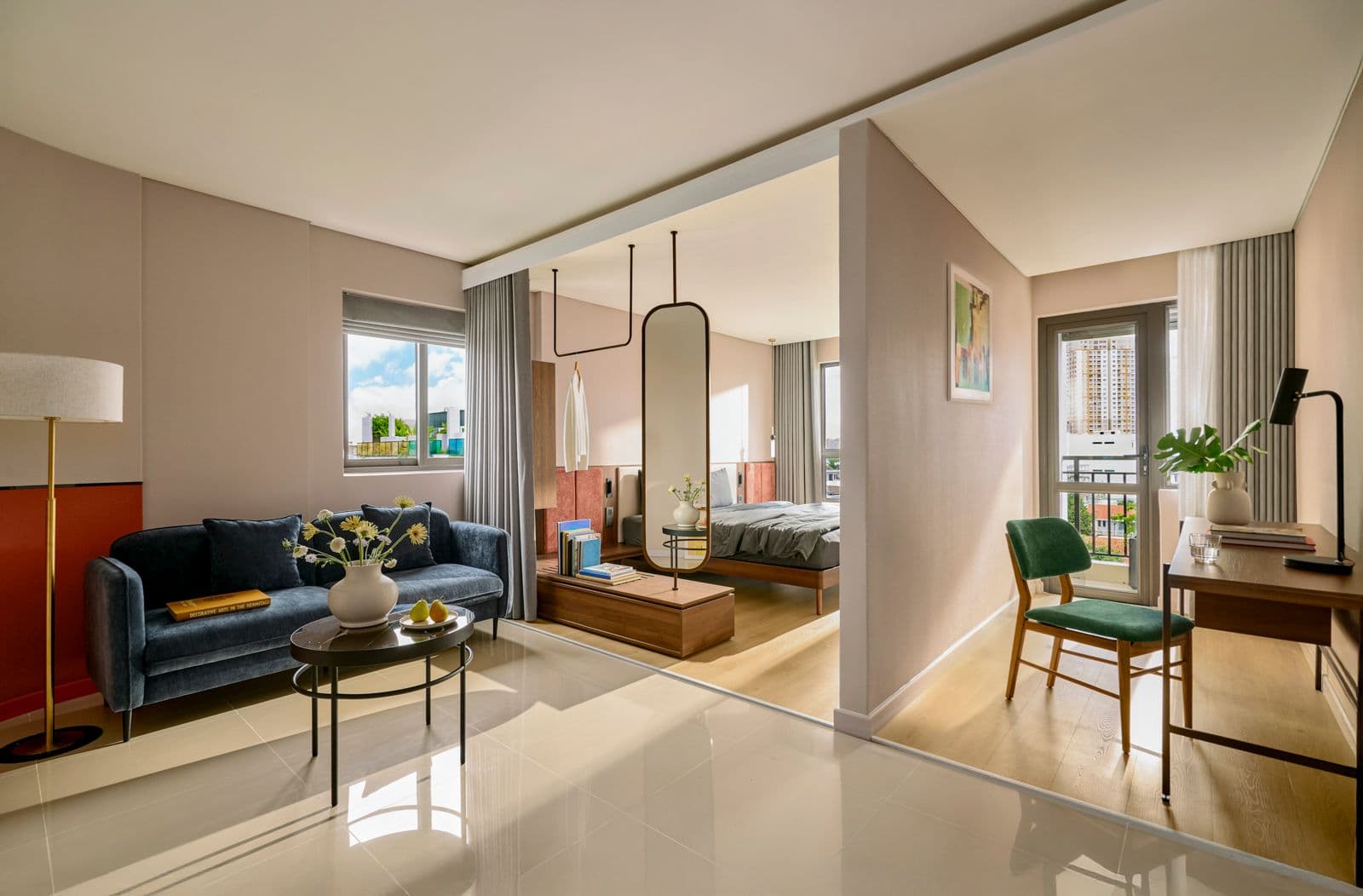 2 Bedroom City View