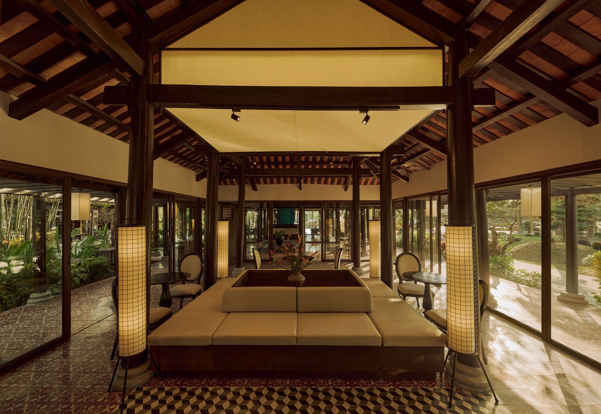 Sảnh resort