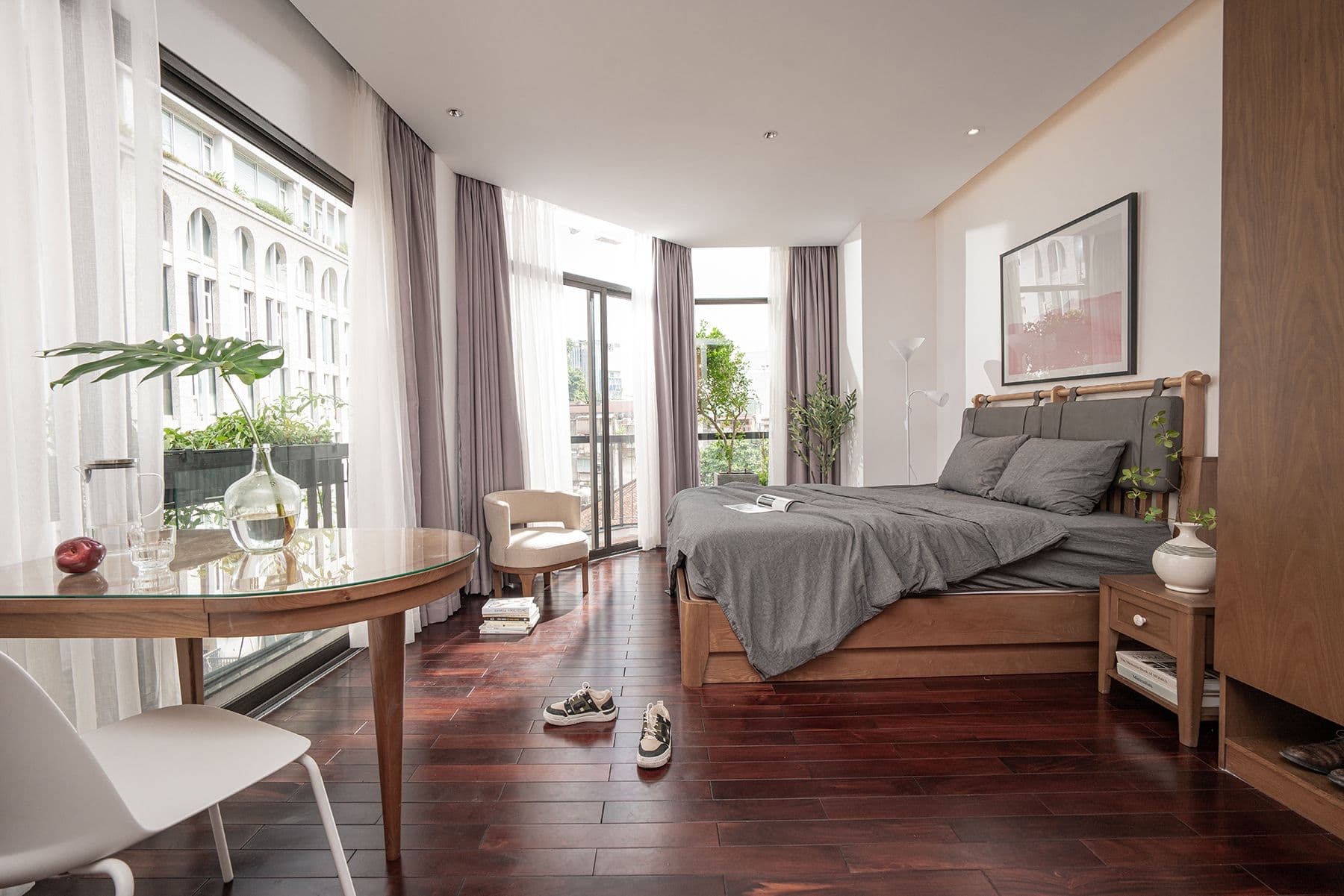 Studio With Balcony